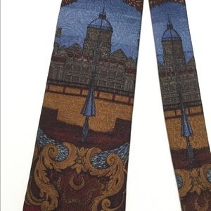 Vintage Gianfranco Ferre 100% Silk Tie - image 1